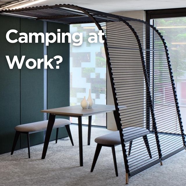 Camping at Work? Comment your thoughts below⛺️💭

The must-have statement piece for your office. Inspired by campervans and campsites, Campers and Dens gives you the freedom to customise the space to suit your needs.

Whether you choose an informal breakout space complete with soft furnishings, or an engaging collaboration touch-down area, your camper is unique to you!
 
#CampersandDens #Orangebox #BreakoutArea #Collaboration #OfficeDesign
