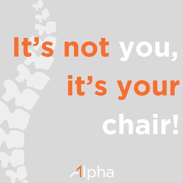 Today is World Spine Day🌎

If you are suffering from back, neck or hip strain, it could be your chair!😯

One of the best ways for you to keep your spine healthy is by investing in ergonomic furniture🛋️

It is designed to reduce fatigue, improve posture, and alleviate back pain, while also helping employees to be more productive and comfortable while they work.🙌

#AlphaYourSpace #ErgonomicFurniture #ErgonomicWellness #worldspineday